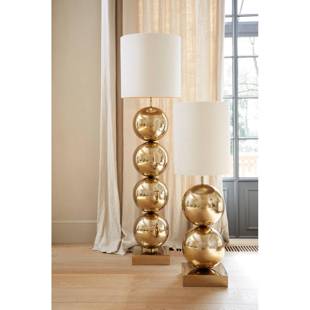 Light & Living Vloerlamp Ø30x137 Cm LOVIS Licht Goud