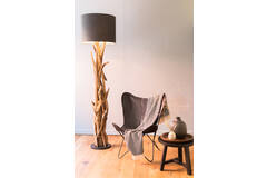 light & living Vloerlamp Ø35x182 cm VIDIN hout