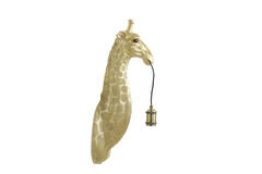 Light & Living Wandlamp 20 5x19x61 Cm GIRAFFE Goud