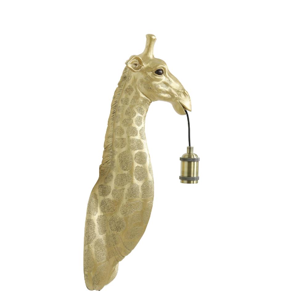 light & living Wandlamp 20 5x19x61 cm GIRAFFE goud
