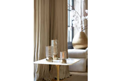 Light & Living Windlicht Ø10x21 Cm LEZUZA Licht Goud
