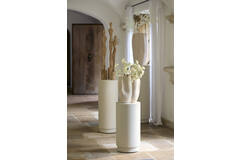 Light & Living Zuil Ø30x80 Cm ALARIOS Crème