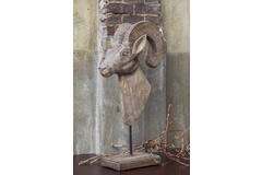 Light & Living Ornament 29x23x55 Cm RAM Kop Hout Weather Barn