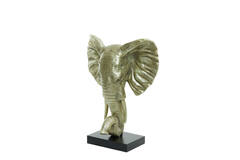 Light & Living Ornament 38 5x19 5x49 Cm ELEPHANT Licht Goud