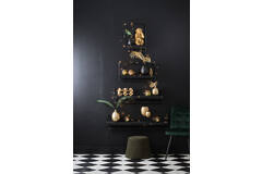 Light & Living Ornament Op Voet 13x6 5x26 5 Cm TURTLE Goud-zwart