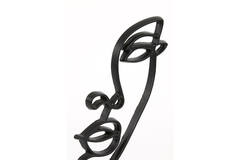 Light & Living Ornament Op Voet 21x8x40 Cm FACE Mat Zwart