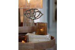 Light & Living Ornament Op Voet 22x6x36 Cm PAPAVERU Antiek Brons