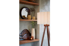 Light & Living Ornament Op Voet 22x6x36 Cm PAPAVERU Antiek Brons