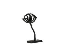 Light & Living Ornament Op Voet 22x6x36 Cm PAPAVERU Mat Zwart