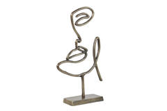 Light & Living Ornament Op Voet 24x8x43 Cm FACE Antiek Brons