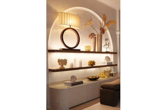 Light & Living Ornament Op Voet 24x8x43 Cm FACE Antiek Brons