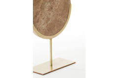 Light & Living Ornament Op Voet 25 5x10x38 5 Cm MORENO Marmer Bruin