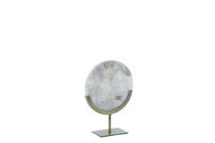 Light & Living Ornament Op Voet 25x10x35 Cm GOUYA Grijs Agaat+antiek Brons