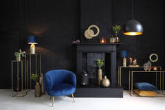 Light & Living Ornament Op Voet 25x10x39 Cm WAIWO Ruw Antiek Brons-mat Zwrt