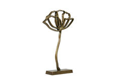Light & Living Ornament Op Voet 28x8 5x45 Cm PAPAVERU Antiek Brons