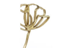 Light & Living Ornament Op Voet 28x8 5x45 Cm PAPAVERU Mat Goud
