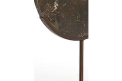 Light & Living Ornament Op Voet 35x10x51 5 Cm MORENO Donker Bruin Marmer