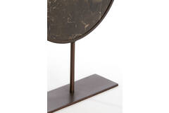 Light & Living Ornament Op Voet 35x10x51 5 Cm MORENO Donker Bruin Marmer