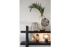 Light & Living Ornament Op Voet 35x12x50 Cm GOUYA Agaat Bruin+mat Zwart
