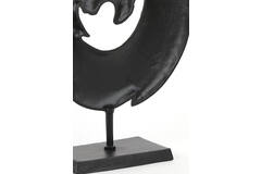 Light & Living Ornament Op Voet 43x15x60 Cm SHWIBA Mat Zwart