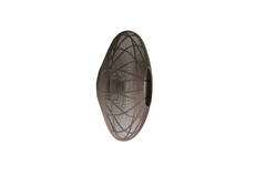 Light & Living Plafonnière Ø40x17 Cm BAHOTO Mat Donker Bruin