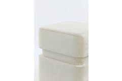 Light & Living Poef 40x40x42 5 Cm PIAZZA Velvet Beige