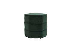 Light & Living Poef 45x41x46 Cm CAYDEN Velvet Donker Groen