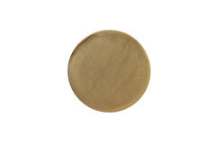 Light & Living Poef Ø40x44 Cm NADIEN Velvet Bruin+goud