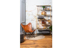 Light & Living Pot Deco S/2 Ø38 5x28 5+Ø50x37 5 Cm GENOLU Mat Zwart