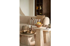 Light & Living Salontafel 60x60x36 Cm KEPAMI Travertin Zand