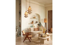 Light & Living Salontafel 60x60x36 Cm KEPAMI Travertin Zand