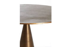 Light & Living Salontafel Ø50x35 Cm BAHIA Antiek Brons