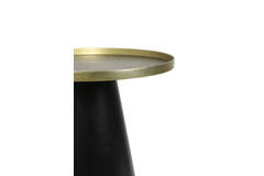 Light & Living Salontafel Ø60x44 Cm POPETA Antiek Brons-zwart