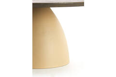 Light & Living Salontafel Ø80x40 Cm OCANA Hout Olie Bruin+mat Beige