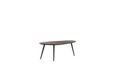Light & Living Salontafel S/2 84x39x34+84x39x39 Cm VIEJO Hout Bruin+zwart