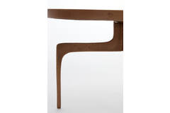 Light & Living Salontafel S/2 Ø64x39+Ø75x44 Cm PANO Bruin Brons