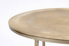 Light & Living Salontafel S/2 Ø65x39+Ø75x45 Cm TALCA Licht Goud