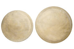 Light & Living Salontafel S/2 Ø65x39+Ø75x45 Cm TALCA Licht Goud