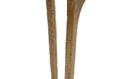 Light & Living Salontafel S/2 Ø65x39+Ø76x44 Cm KANAE Travert Zand+ant Brons