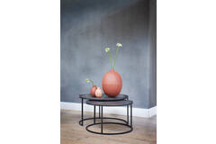 Light & Living Salontafel S/2 Ø67 5x39 5+Ø75x45 Cm TALCA Antiek Koper+brons