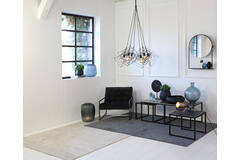 Light & Living Salontafel S/3 Max 120x60x45 Cm KUMALU Ant. Tin-ant. Lood