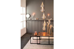 Light & Living Salontafel S/3 Max 120x60x45 Cm KUMALU Ant. Tin-ant. Lood