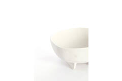 Light & Living Schaal Op Voet 16x15 5x8 5 Cm ROSANA Crème