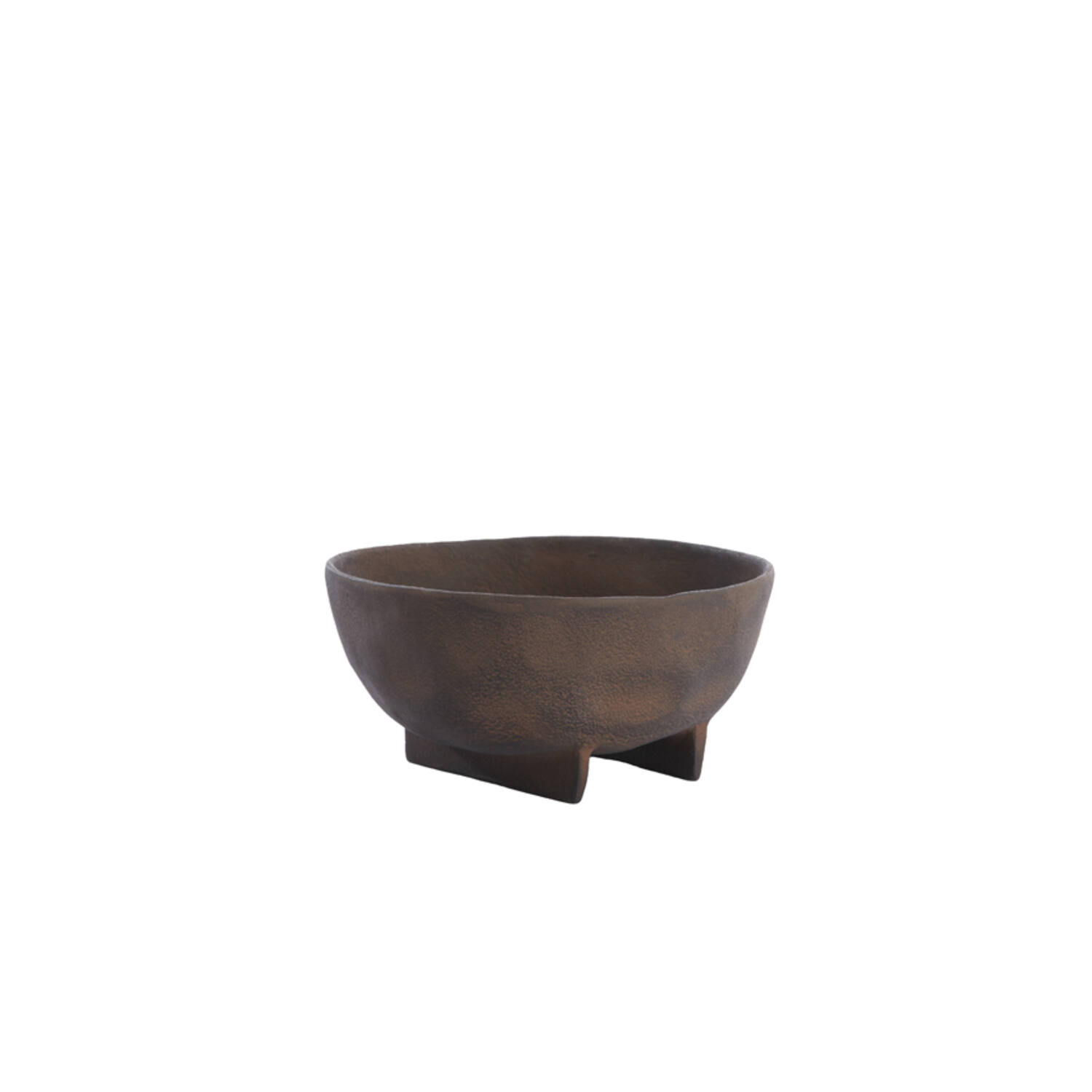 light & living Schaal op voet 21x20 5x10 cm ROSANA donker bruin