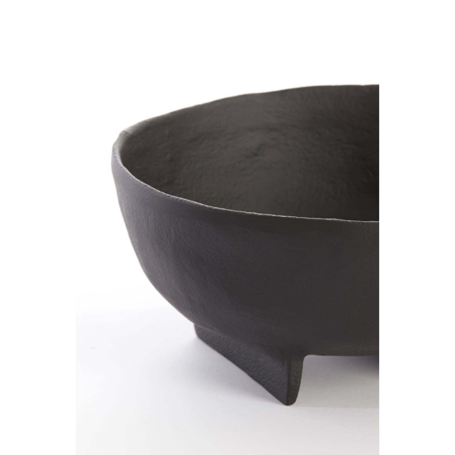 Light & Living Schaal Op Voet 21x20 5x10 Cm ROSANA Mat Zwart