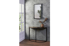 Light & Living Side Table 100x42x76 Cm PETO Ruw Antiek Brons-zwart