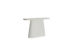 Light & Living Side Table 120x40x78 Cm HAMURA Terrazzo Wit