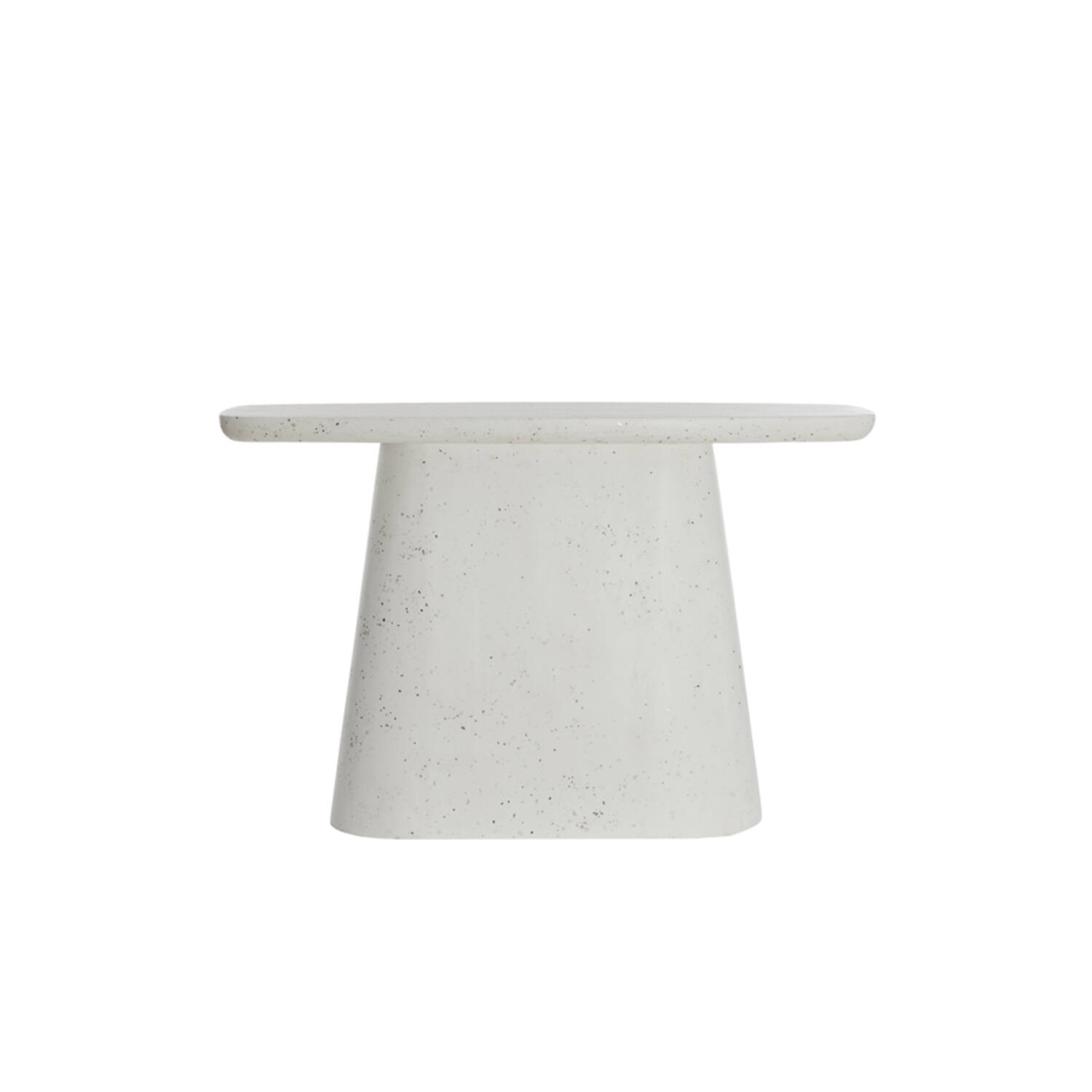 light & living Side table 120x40x78 cm HAMURA terrazzo wit