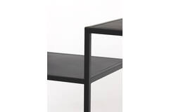Light & Living Side Table 141x37x81 Cm YVANA Mat Zwart