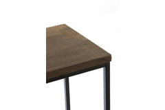 Light & Living Side Table S/2 100x30x70+120x40x82 Cm BRYSON Hout Bruin-zwrt